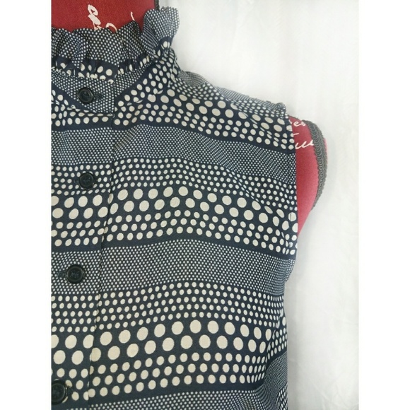 Alice Ritter Brooklyn sleeveless Peplum top sz XSm - Picture 2 of 8